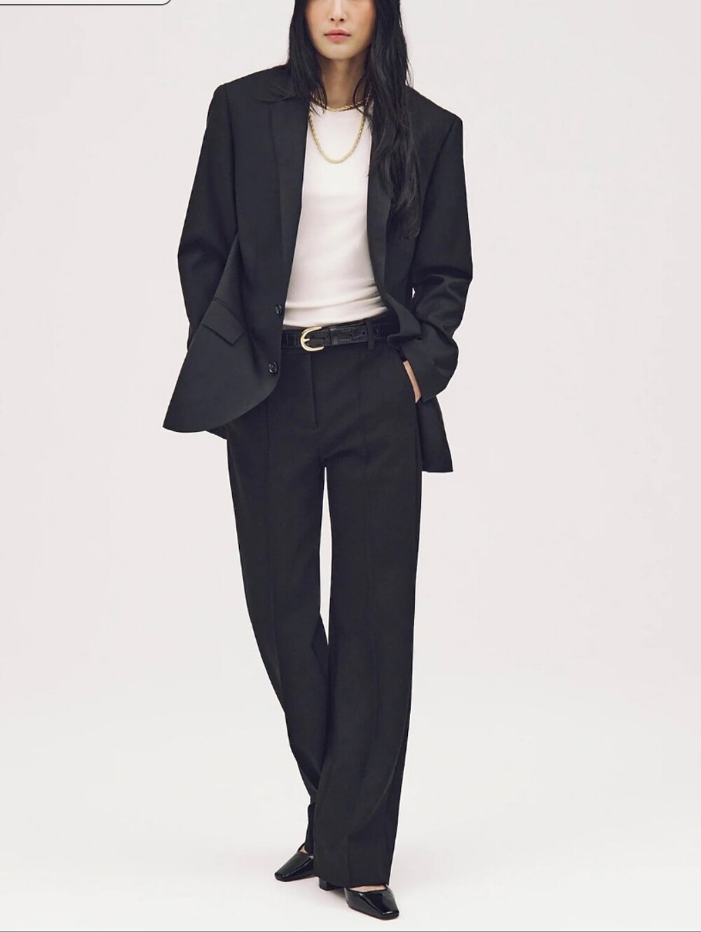 J Crew Petite Natalia pant in four-season stretch CC479 Size 8 Petite Black